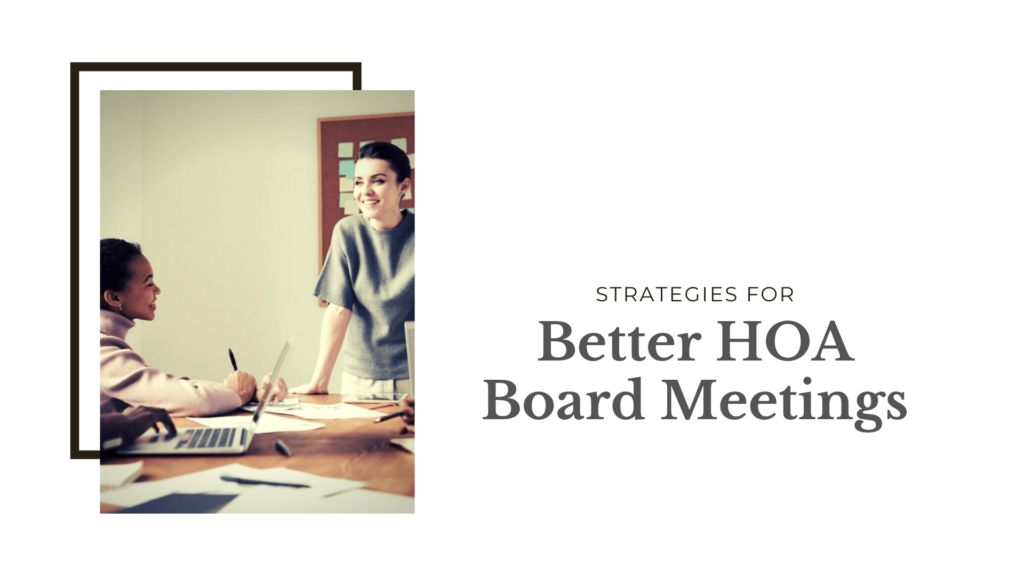 Smart Strategies for Better Boston HOA Board Meetings
